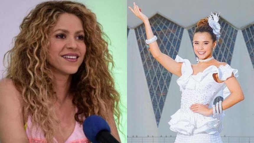 Shakira elogia a Natalia De Castro reina del carnaval de Barranquilla 2023 